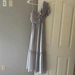 Promesa One Shoulder Maxi dress